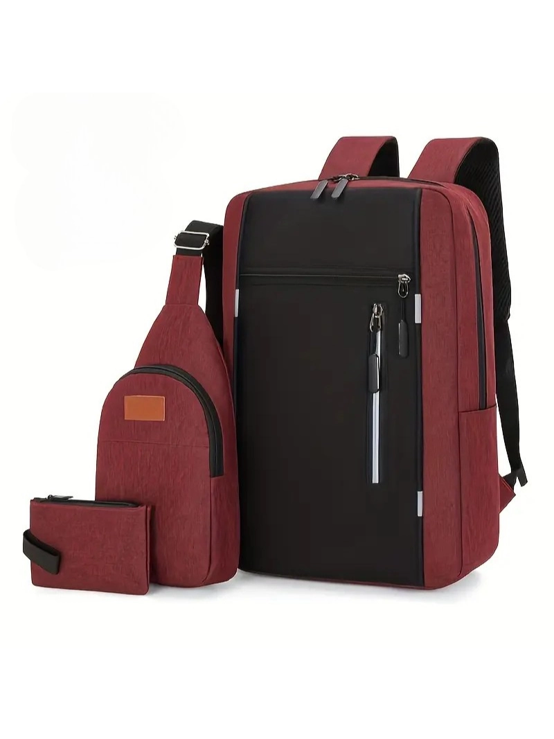 Oxford Kumaş Mini Çanta ve Cüzdan Takım Şık ve Rahat Kadın Laptop Çantası