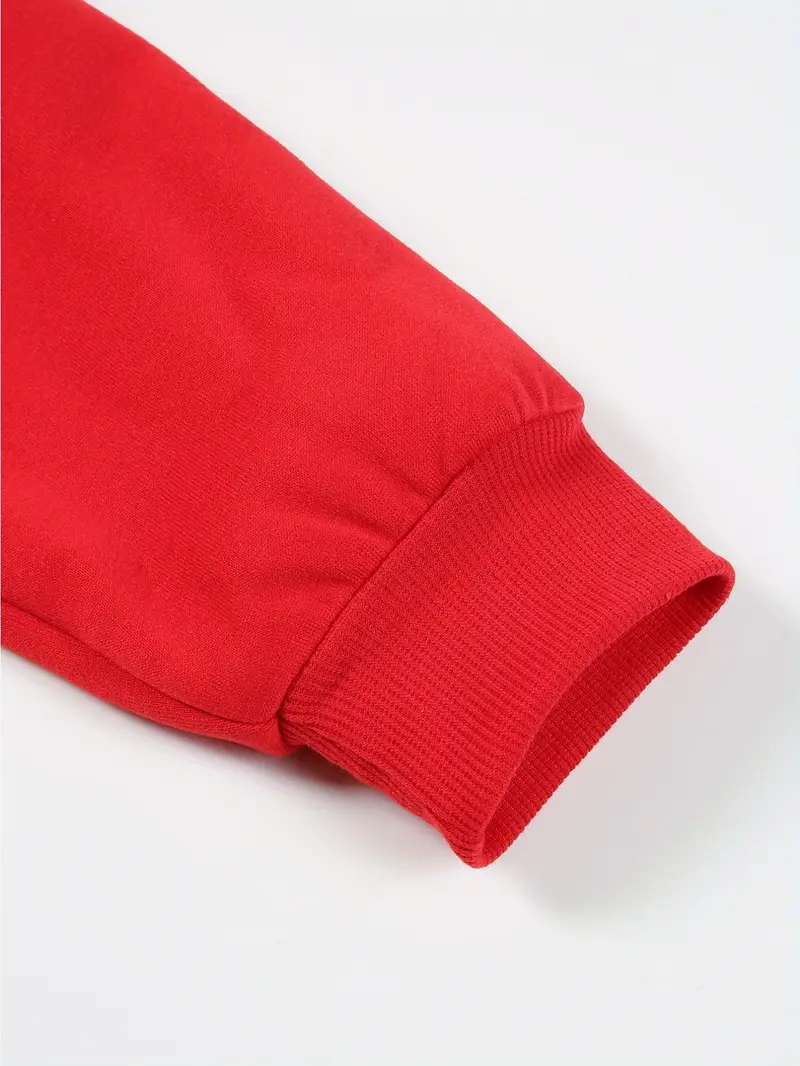 Yeni Çizgi Kadın Yüz Baskılı 100% Polyester Sıcak Astarlı Rahat Örgü Kumaş ile, Bahar ve Sonbahar Modası Kadın Sweatshirt