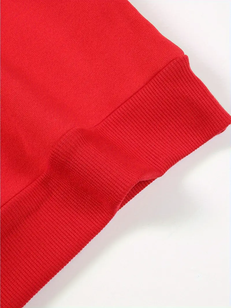 Yeni Çizgi Kadın Yüz Baskılı 100% Polyester Sıcak Astarlı Rahat Örgü Kumaş ile, Bahar ve Sonbahar Modası Kadın Sweatshirt