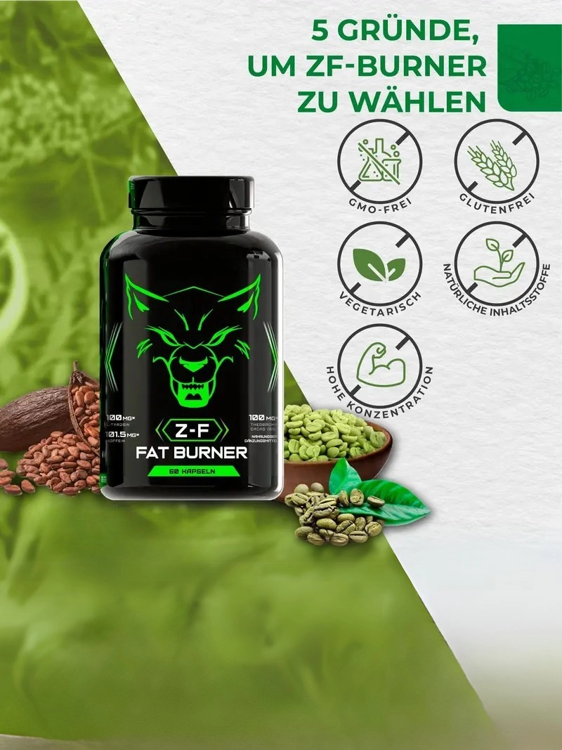 Erkekler ve Kadınlar için Z-F Hızlı Yağ Yakıcı Bitki Ekstraktları, Vitaminler ve Mineraller B3 Niasin