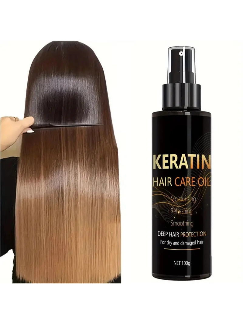 Kuru Saçlar İçin Nemlendirici ve Esneklik Artırıcı Keratin Saç Bakım Spreyi