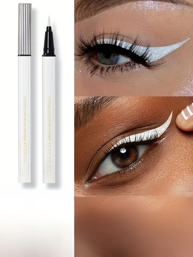 Uzun Süre Kalıcı Etki Su ve Ter Geçirmez Metalik Parlak Eyeliner Göz Kalemi