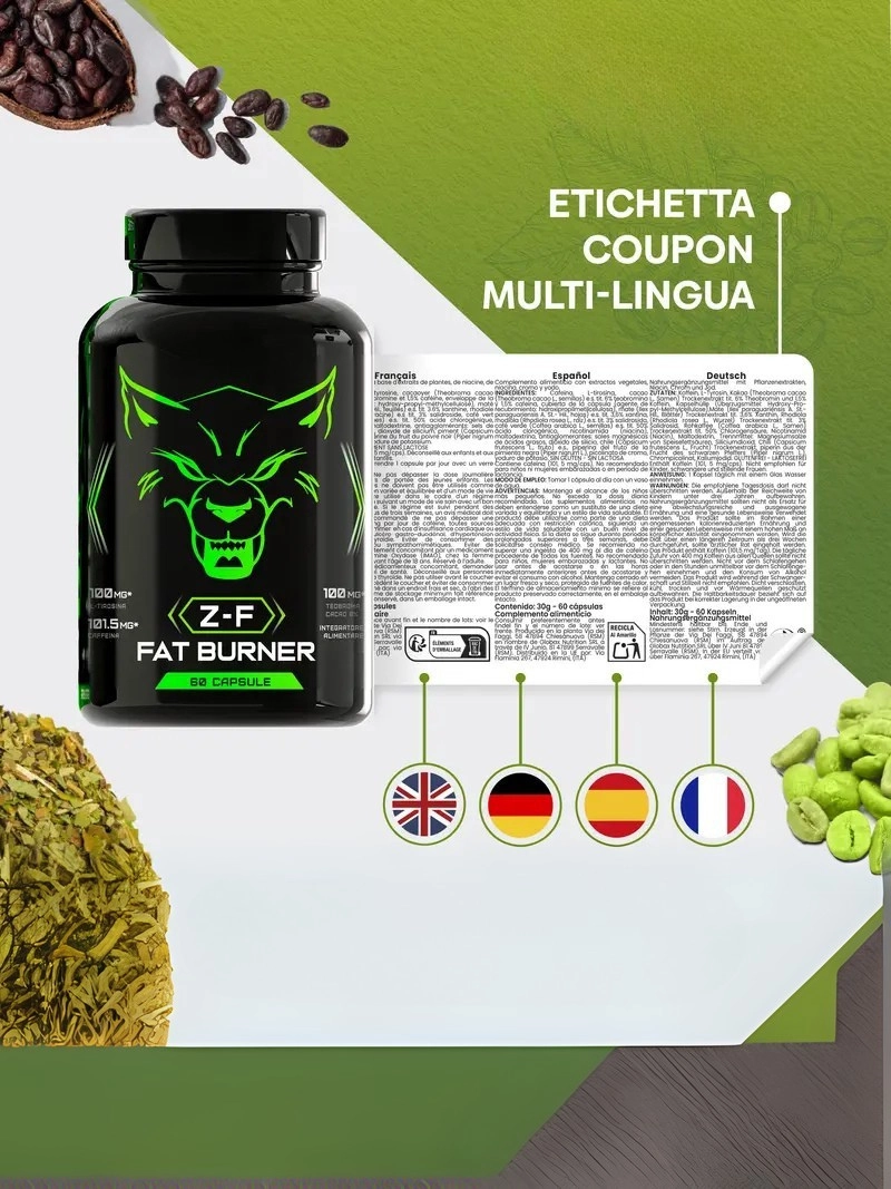 Erkekler ve Kadınlar için Z-F Hızlı Yağ Yakıcı Bitki Ekstraktları, Vitaminler ve Mineraller B3 Niasin