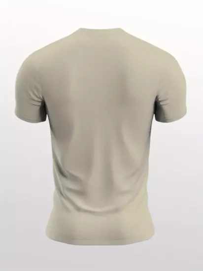 Yazlık Kısa Kollu Rahat ve Şık Goodness Baskılı Erkek Tişört