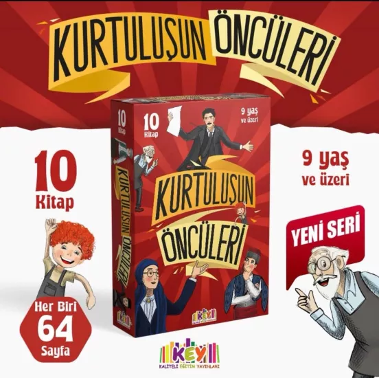 Kurtuluşun Öncüleri Okuma Kitabı KEY Yayınları