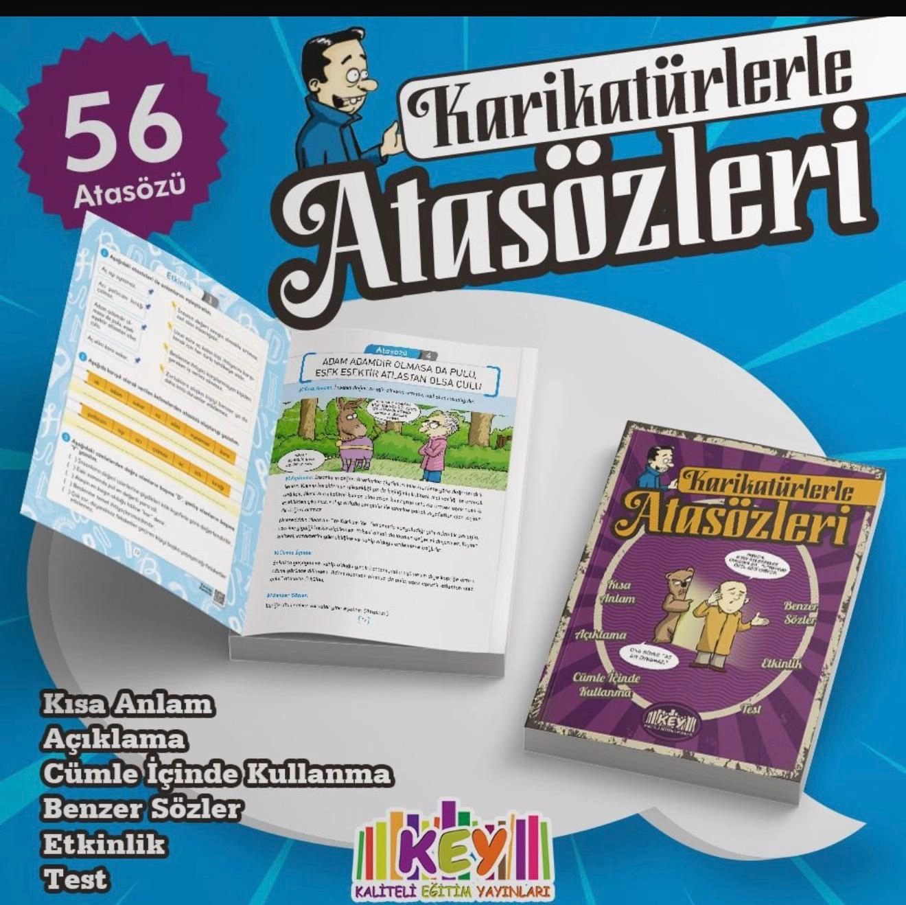 Karikatürlerle Atasözleri -56 Atasözü